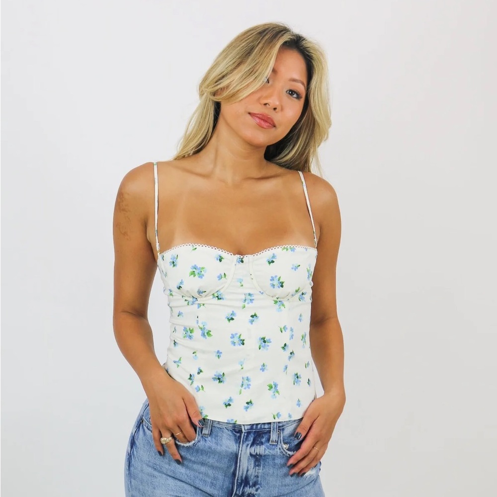 NWT WeWoreWhat Underwire Corset Top
